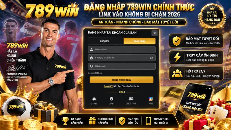 Đăng Nhập 789win Chính Thức | Link Vào Không Bị Chặn 2026